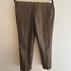 Banana Republic Women's Avery Italian Wool Trousers (Gold)